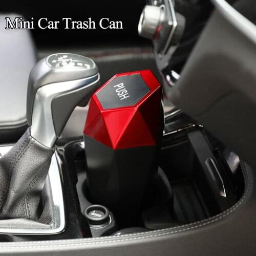 Car Trash Can Organizer Garbage Holder Automobiles Storage Bag Car Trash Garbage Can Car Accessories Mini Garbage Bin for Car
