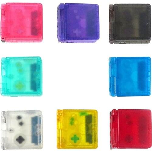 1 Set Clear Limited Edition Full Housing Shell replacement for Gameboy Advance for GBA S-P Game Console Cover Case