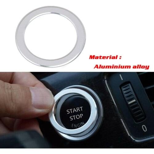 Car Decor Switch Decoration Trim For BMW 3 Series E90 Engine Start/Stop Button Car Styling Car Interior Supplies Car Accessories