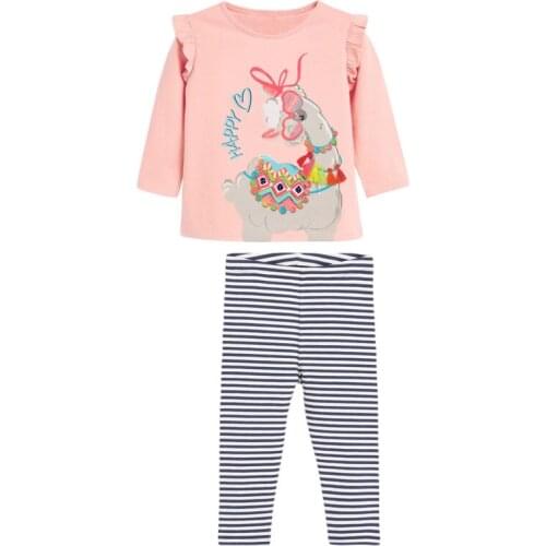 SAILEROAD Baby Boys Pajamas Clothing Sets Long Sleeve t-shirts+ pants kids Boys Cotton Childrens Alpaca Clothing Suit