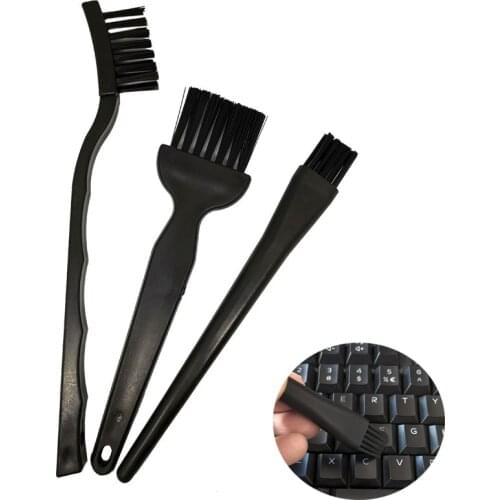 Hot Sale 6 in 1 Plastic Small Portable Handle Nylon Anti Static Brushes Cleaning Keyboard Brush Kit Cleaning Tools 1PCS