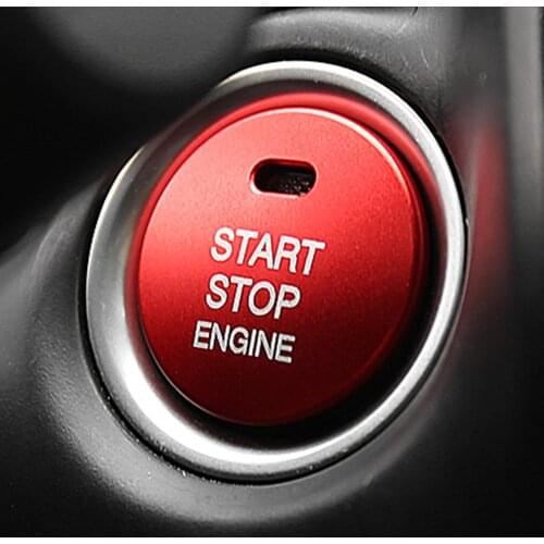 START Engine Button Replace Cover STOP Car Accessories Switch Decoration Universal For Mazda 3 BM BN 6 GJ1 GL CX-4 CX4 CX-5 CX5