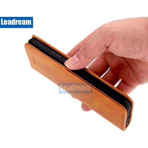 500PCS for iPhone 11 Pro MAX Cowhide Leather Magnetic wallet Case Cover With Card Slot Flip Shell for iPhone X XR XS MAX