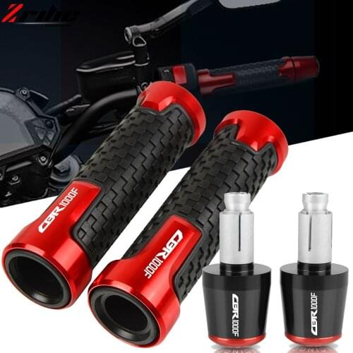 Motorcycle Accessories 7/8" 22mm Handlebar Grips Ends Handle Bar Grip End For Honda CBR1000F CBR1000 CBR 1000F SC24 1993-1998