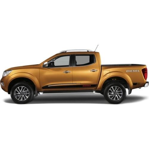 Stripe side body door stripe waistline car styling graphic Vinyl car sticker for NAVARA NP300 2015 2016