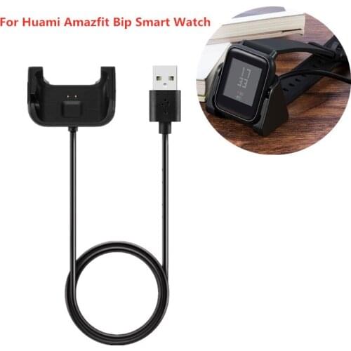 OOTDTY Portable A1608 Magnetic Cradle Charger Charging Dock Station Replacement for Huami Amazfit Bip Smart Watch Accessories