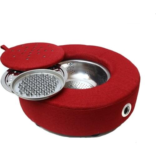 Portable Moxibustion Instrument Moxibustion Cushion Futon Moxibustion Fumigation Machine Wooden Home Warm Moxibustion Fumigation