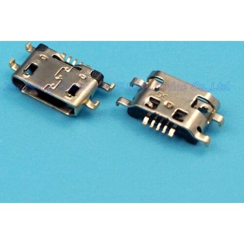 25pcs/lot Micro USB Jack Connector Phone Charging socket For Meizu 3 Meilan note5 MEIZU Metal note5 etc