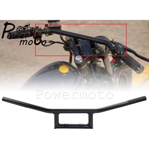 22mm Attack Handlebars Window Bar 7/8" Aluminum Retro Handle Bars for Harley Sportster Honda Kawasaki Suzuki Yamaha Cafe Racer