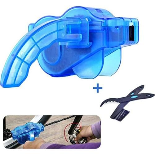 Bike Bicycle Chain Cleaner Bike Machine Brushes Scrubber Wash Tool Mountain Cycling Cleaning Kit Outdoor clean Accessories