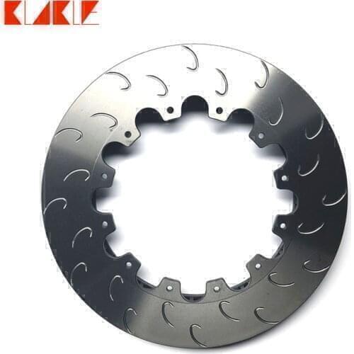 KLAKLE High Performance J Hook Brake Disc 345*32MM 60MM Big Friction Area For Street Using Car For Porsche Panamera
