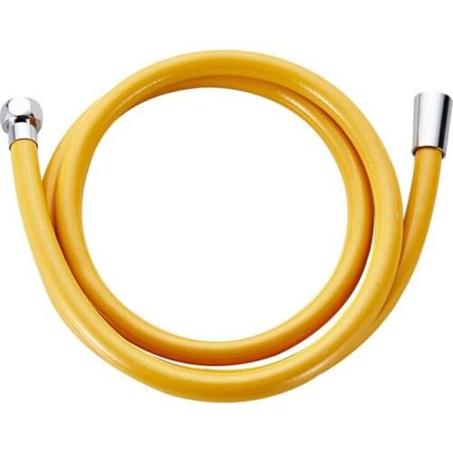 Yellow PVC hose pipe Explosion-proof bidet Hoses faucet encryption Plumbing Hose Stainless Steel Tube Pull Tube Bathroom pipes