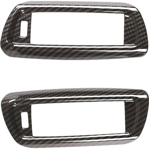 Car Accessories Air Conditioning Vent Outlet Panel Cover Trim Stickers B-Pillar Air Outlet Frame for 7 Series 2009-2014