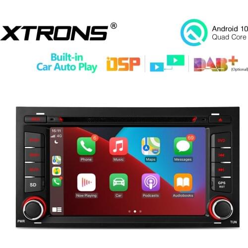 7" Android 10.0 OS Car DVD Multimedia System Player GPS Radio for Seat Leon 2013-2018 with Built-in DSP & PIP Mode Enabled