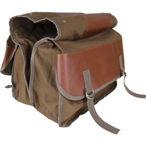 3 in 1 Trunk Bags Mountain Road Bicycle Bike Cycling Double Side Rear Rack Tail Seat Pannier Pack Luggage Carrier