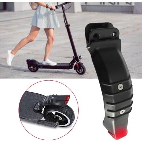 Electric Scooter Taillight Fender Rear Brake Foot Brake Fender Carbon Fiber 5 Inch 5.5 Inch Universal Hook Fender Hook Cover#W