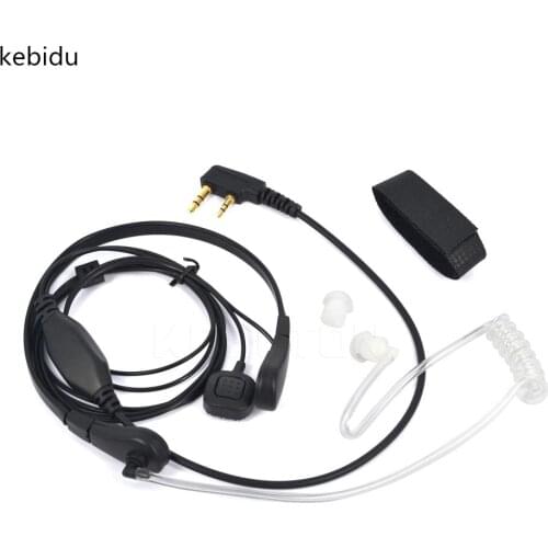 Kebidu Throat Microphone Throat Vibration Headset For Two Way Radio BaoFeng UV-5R UV-B5 UV-B6 BF-888S TG-UV2 KG-UVD1P
