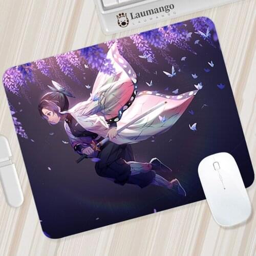 Keyboard Mat Full Kimetsu No Yaiba Mousepepad Mause Pad Pad For Mouse Pads Gamers Accessories For Office Mousepad Anime Small