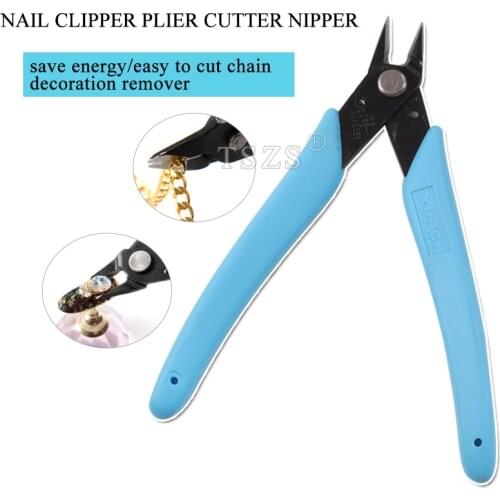 1pcs/lot Nail Decorations Remover Clipper Plier Cutter Nipper Manicure Nail Art Tool