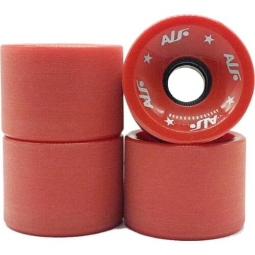 80A Frosted Big Wheel Slide Pulley Multi Color Pouring Wheel Long Board Wheels 70x51mm Skateboard Wheels PU