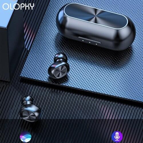 New Stereo Bluetooth Earbuds Wireless Earphone B5 TWS Wireless Headphone Bluetooth 5.0 With Microphone Touch Music Phone Headset