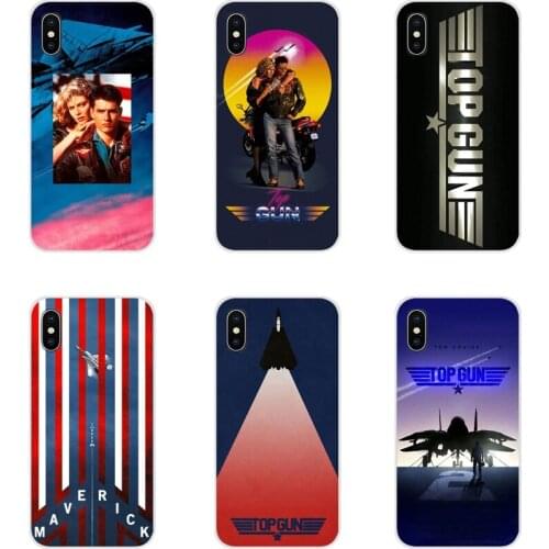 Transparent Soft Skin Case TV Series Top Gun poster For Xiaomi Mi4 Mi5 Mi5S Mi6 Mi A1 A2 5X 6X 8 9 Lite SE Pro Mi Max Mix 2 3 2S