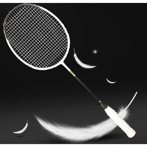 Ultralight Professional Carbon Fiber Badminton Racket 5U Raquette 6 Colors Rackets Z Speed Force Padel Light Weight 75-79g