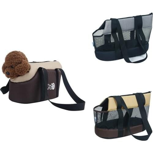 Breathable Pet Cat Carrier Dog Backpack For Small Dog Cat Chihuahua Mesh Soft-sided Pets Handbag Puppy Outgoing Travel Bag