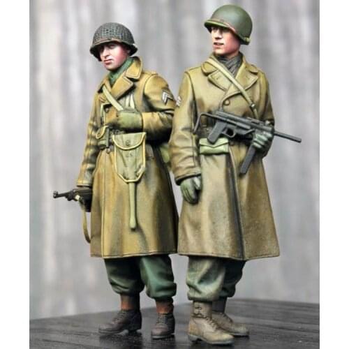 1/35 Resin Model Figure GK ,2 Figure , Unassembled and unpainted kit