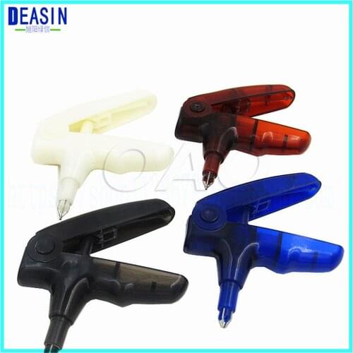 1 Pc Dentist Orthodontic Ligature Ring Placement Tool Dental Gun Type Elastometric Rings Placer Ligation Gun for Oral Care