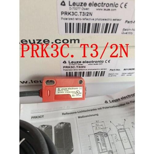 100% New Original Leuze photoelectric switch PRK3C. T3 / 2N PRK 3B / 6.22 PRK 3B / 6.42