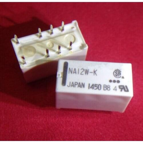5 pcs/ lot Relay NA12W-K 12V 2A Two open and closed