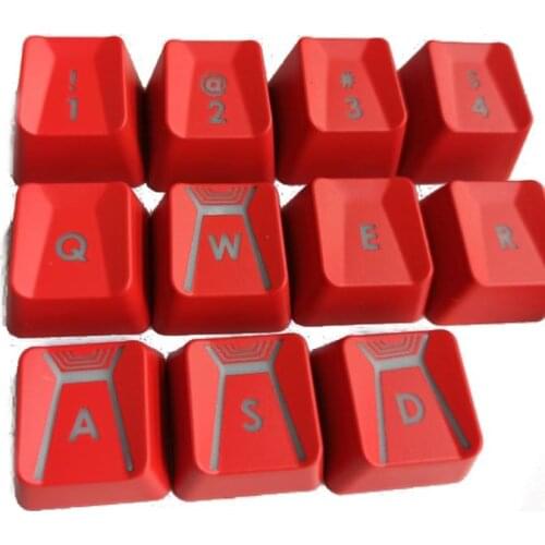 69HA 11 keys Backlit Keycap for logitech Romer-G Switch G910 G810 G413 Gpro G512 Mechanical Keyboard Keycap