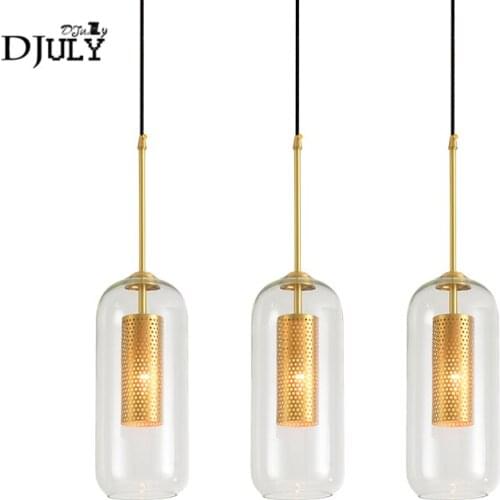 American copper oval glass pendant lights for dining room bedroom loft decor kitchen hanging lamp fixtures suspended luminaire