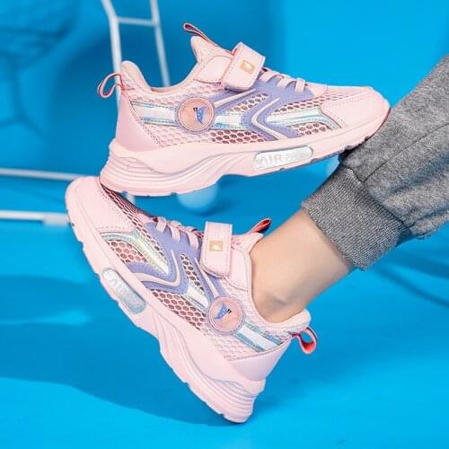 Kids Shoes For Boys Baby Toddler Sneakers Fashion Boutique Mesh Breathable Lace Up Soft Shoes Children Girls Casual Sports Shoes