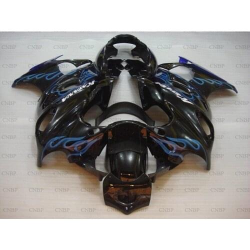GSX 750 1998 - 2006 Katana Body Kits GSX600F 05 06 Motorcycle Fairing GSX750 05 06 Blue Flame Body Kits