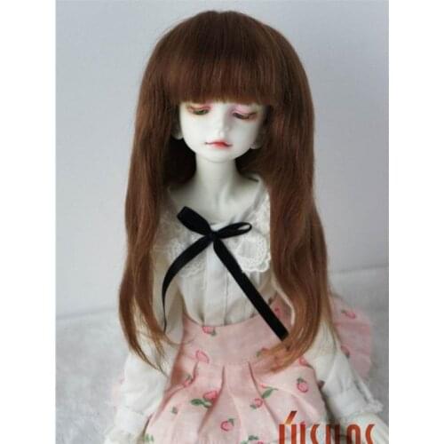JD084 1/4 Fashion BJD Mohair Doll wigs YOSD MSD SD size 7-8inch Long Soft mohair BJD wig