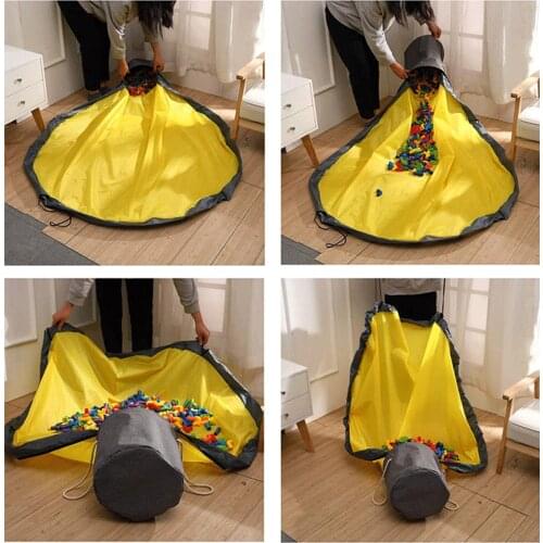 NEW SHOP DROPSHIP Toy Storage basket play mat, Extra Large toys bag, Lay Bag, Lego bag, Building Bricks Storage Drawstring Mat