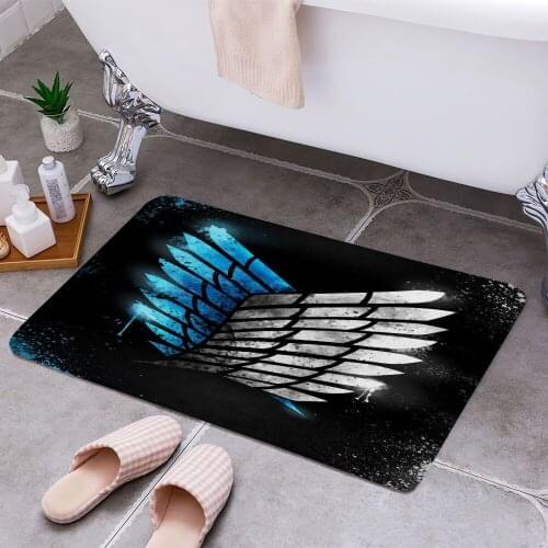 Wings of Freedom 2D 3D Print Doormats Rectangle Non-Slip DoorMat Bedroom Kitchen Entrance Print Door rugs Dropshipping
