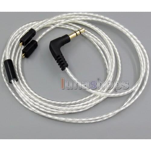 Lightweight Silver Plated OCC Cable For M-Audio IE-20XB IE40 IE30 IE10 IEM In ear Earphone LN005069