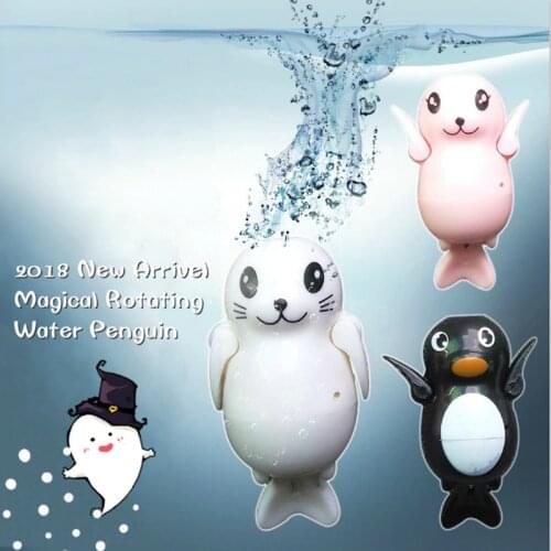 Cute Pets Swim Around in The Bottle Cute Penguins Sea Lions Seals Fun Toys Rotate in The Water Reduced Pressure Toys Kids Adult