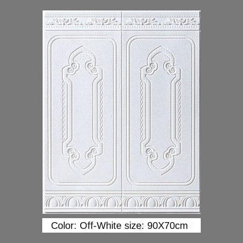 Wall Stickers 3D Solid Wall Stickers Waterproof Anti-collision Background Wall Decoration Self-adhesive Wall Sticker Living Room