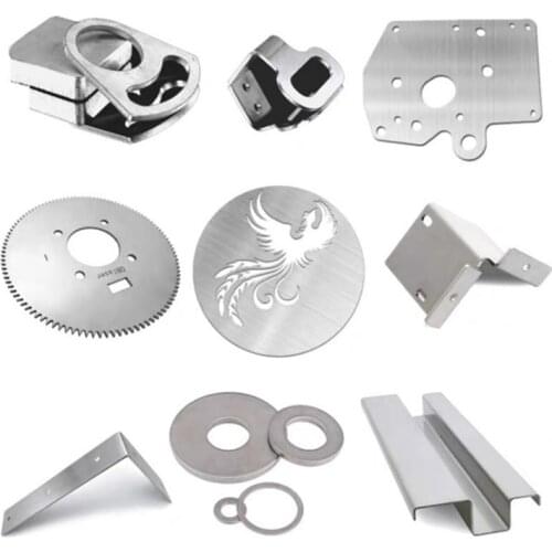 OEM Custom Metal Milling Turning Service Aluminum CNC Machining Parts with Laser Cutting