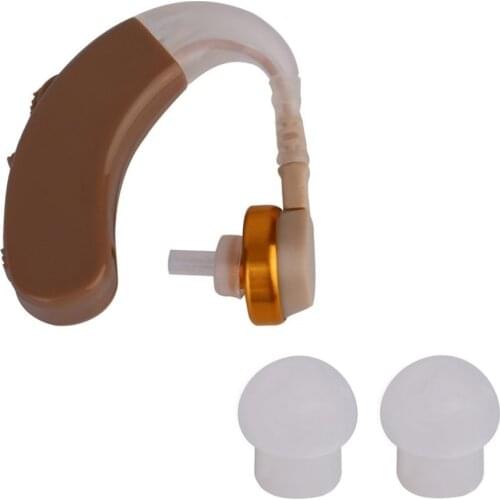 Portable Mini Behind Ear Adjustable Tone Digital Hearing Aid High-Low Tone Best Sound Voice Amplifier Sound Enhancer