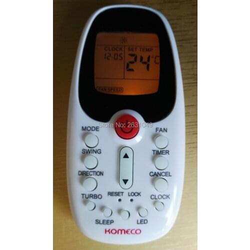 Midea Komeco Split And Portable Air Conditioner Remote Control R06/BGCE R06/BGE Air Conditioning Parts
