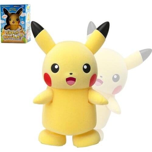 Takara Tomy Pokemon Anime Kawaii Joy Pikachu Robot Can Speak Sing A Song Action Figures Model Dolls Kids Toys Collections Gifts