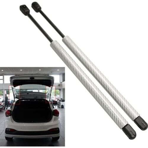 Carbon fiber FOR Hyundai i20 (GB) hatchback 2014-2020 Auto Rear Trunk Boot Tailgate Boot Lift Supports Gas Struts gas dampers