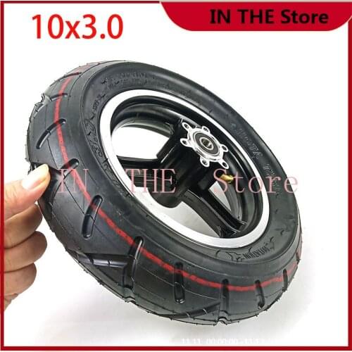 10x3.0 tire inner tube&alloy Disc brake rims for Electric Scooter Balancing Hoverboard 10*3.0 tyre 10 inch pneumatic wheel
