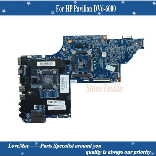 High quality Laptop Motherboard for HP Pavilion DV6-6000 641486-001 HM65 PGA989 DDR3 HD6470M 1GB 100% tested