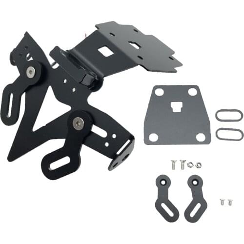 Rear License Plate Holder Replacement with LED-Light for SUZUKI Iron Stand Steady Replace Parts Accessories